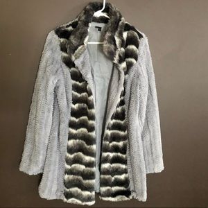 Faux Fur Coat Large